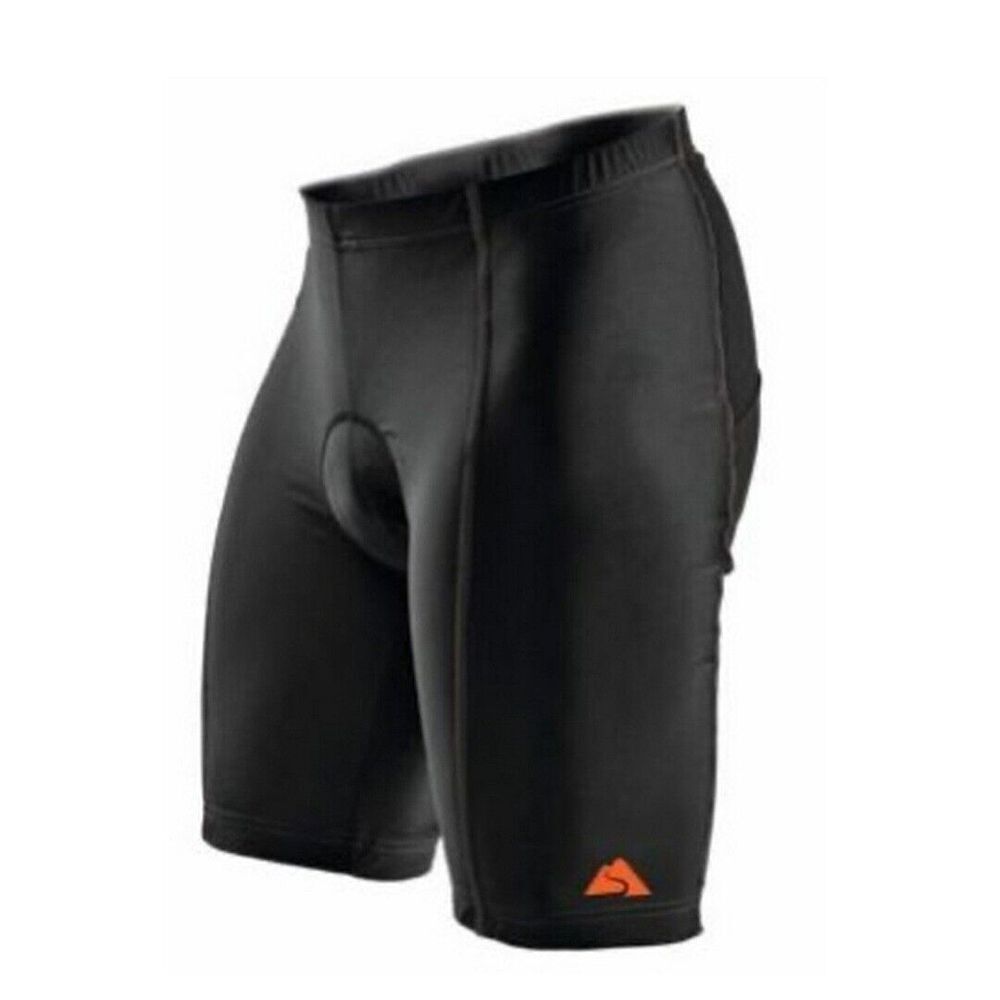 New Ozark Trail Shorts Unisex Men Women S/M Black Cycling Padded Quick Dry‎